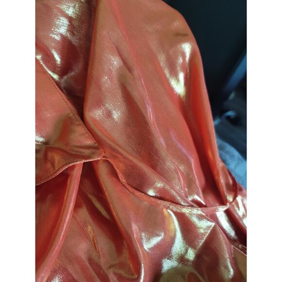 NWT Anthropologie Shiny Maxi Dress - Large - Picture 5 of 6